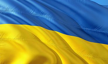 Flagge der Ukraine